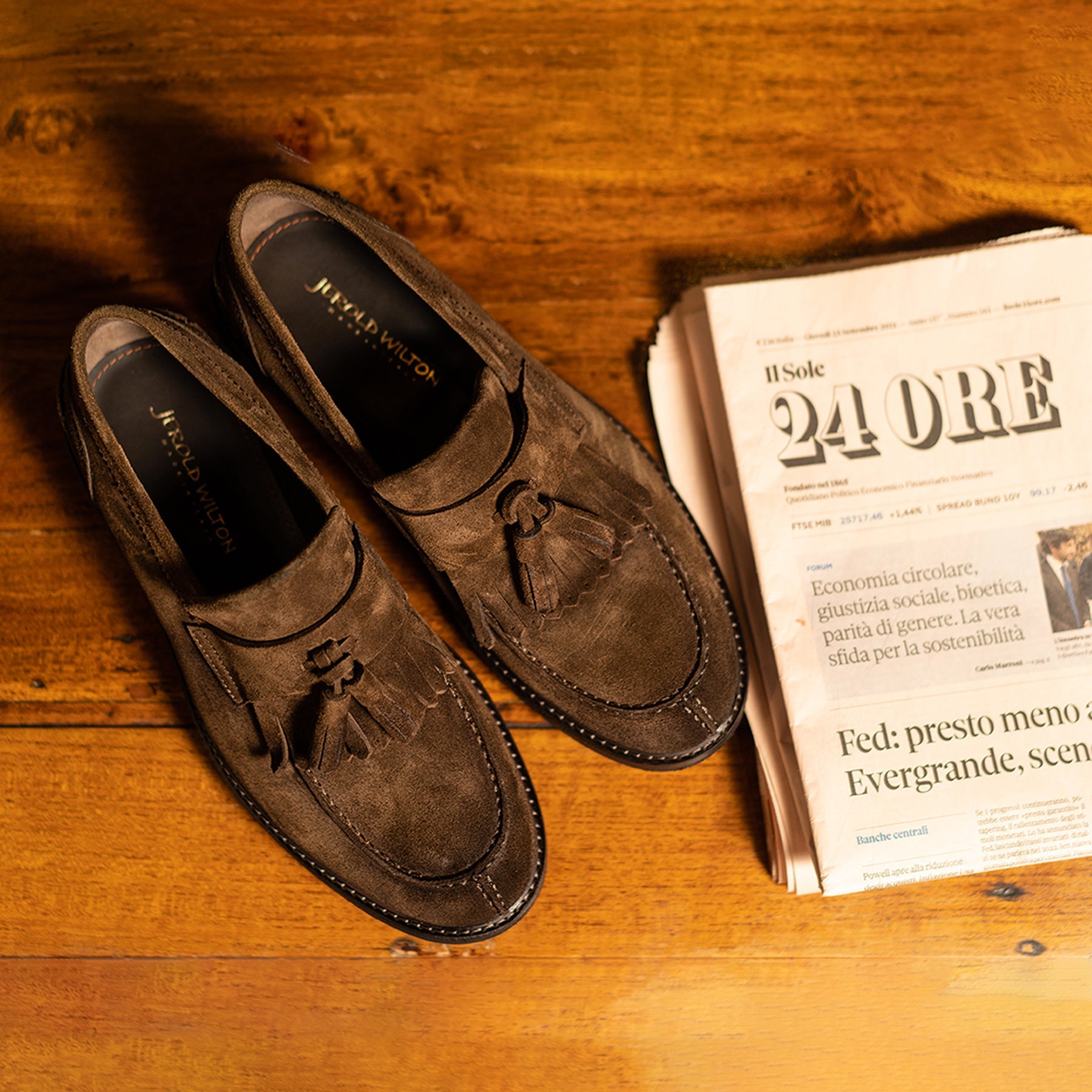 Jerold Wilton Men's Leather Shoes – SANGIORGIO