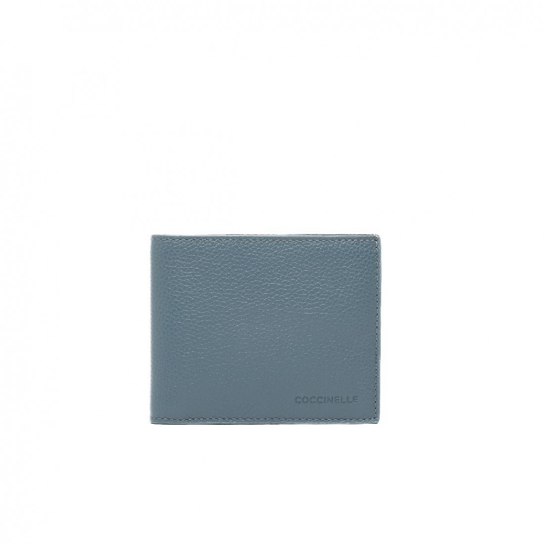 Coccinelle men's wallet in shark grey leather