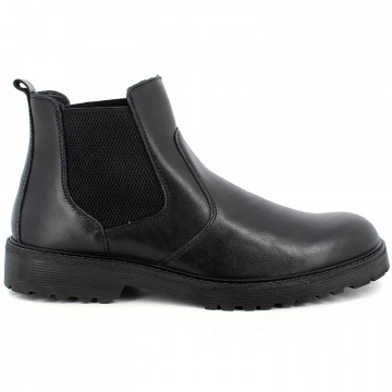 Igi & Co black leather Chelsea boots