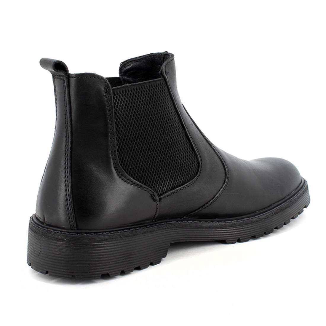 Igi&Co black leather Chelsea boots