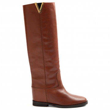 Via Roma 15 wedge boot in...