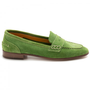 Calpierre grüne Loafer aus...