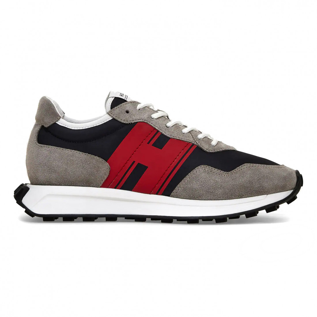 Hogan H601 Gray, Blue and Red men's sneaker