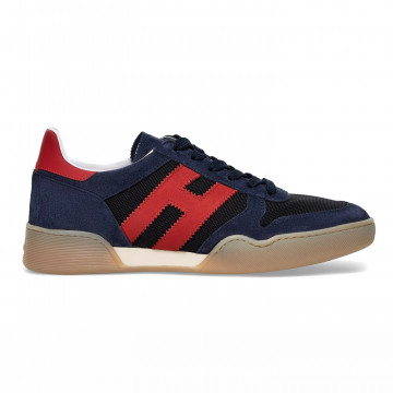 Sneakers Hogan H357 azul y...