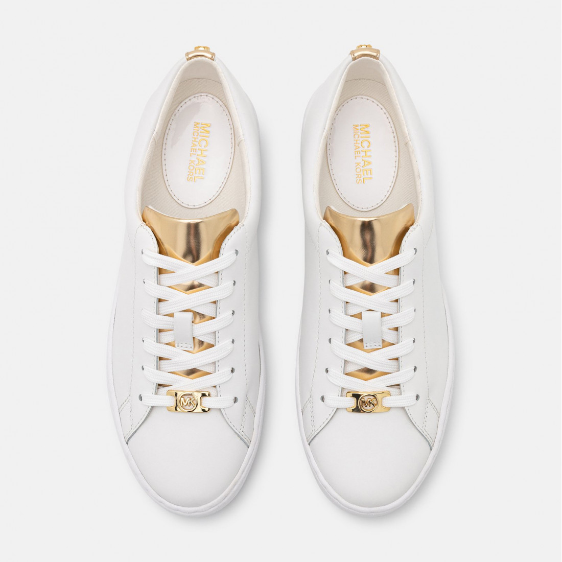Sneakers MICHAEL MICHAEL KORS  Allie Stride Trainer 43S2ALFS3D Champagne   Sneakers  Scarpe basse  Donna  eschuhech