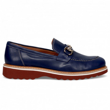 Philosophy moccasin in blue...