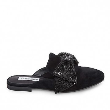 Harlan black slippers
