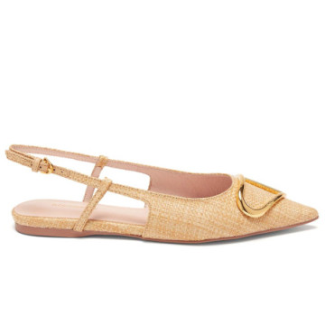 Coccinelle Himma Straw flat...