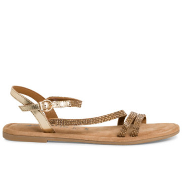 Gold Tamaris women's sandal...