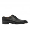 Elegante Oxford-Schuhe aus schwarzem Leder