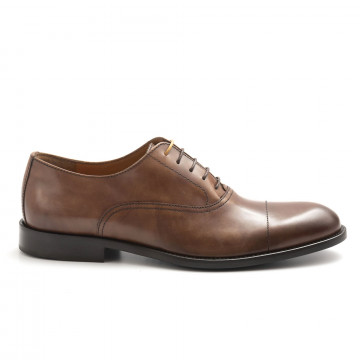 Brown leather Marco Ferretti oxford shoes