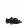 Black Ninalilou derbi shoes with rhinestones