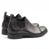 Men's JP David ankle boots in brown soft leather