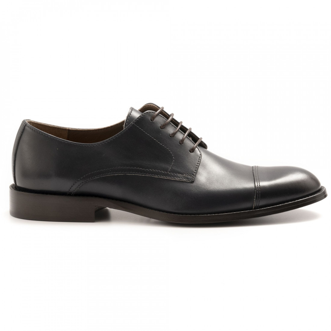 Usually deepen Overwhelm Men's Marco Ferretti derby shoes in blue leather