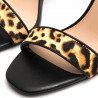 Sandalias de leopardo Fondu de Steve Madden