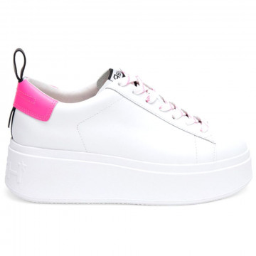 Women's Ash Moon 05 white and pink sneakers