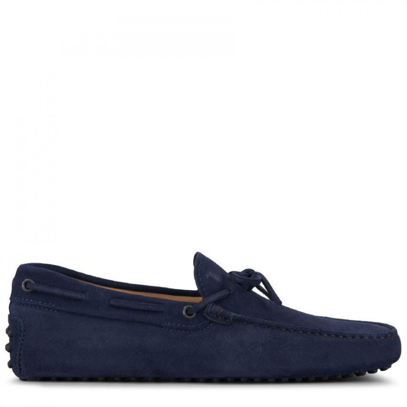 Gommino driving shoes in blue suede