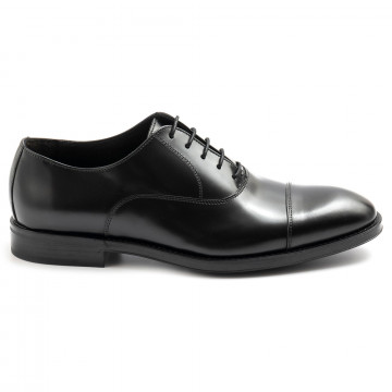 Marco Ferretti Oxford-Schuh aus schwarzem Leder