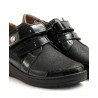 Chaussure Cinzia Soft noire avec double déchirure et semelle intérieure