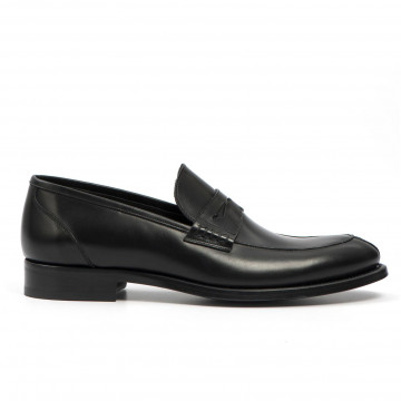 Jerold Wilton men's loafers in black leather