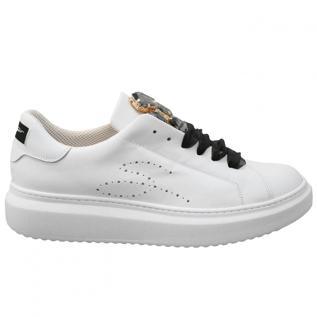white leather slip on tennis shoes