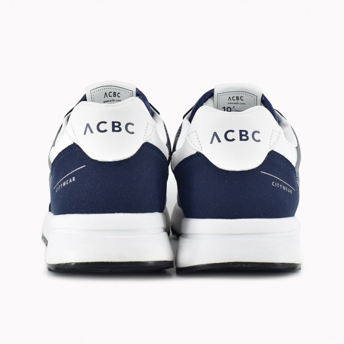 Zapatos de hombre ACBC Ecowear azul fabricados con materiales reciclados