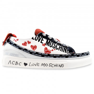 Sneaker vegana ACBC per Love Moschino con suola zipshoe