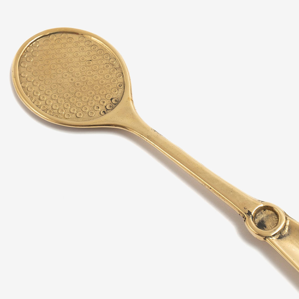 Brass shoehorn racket