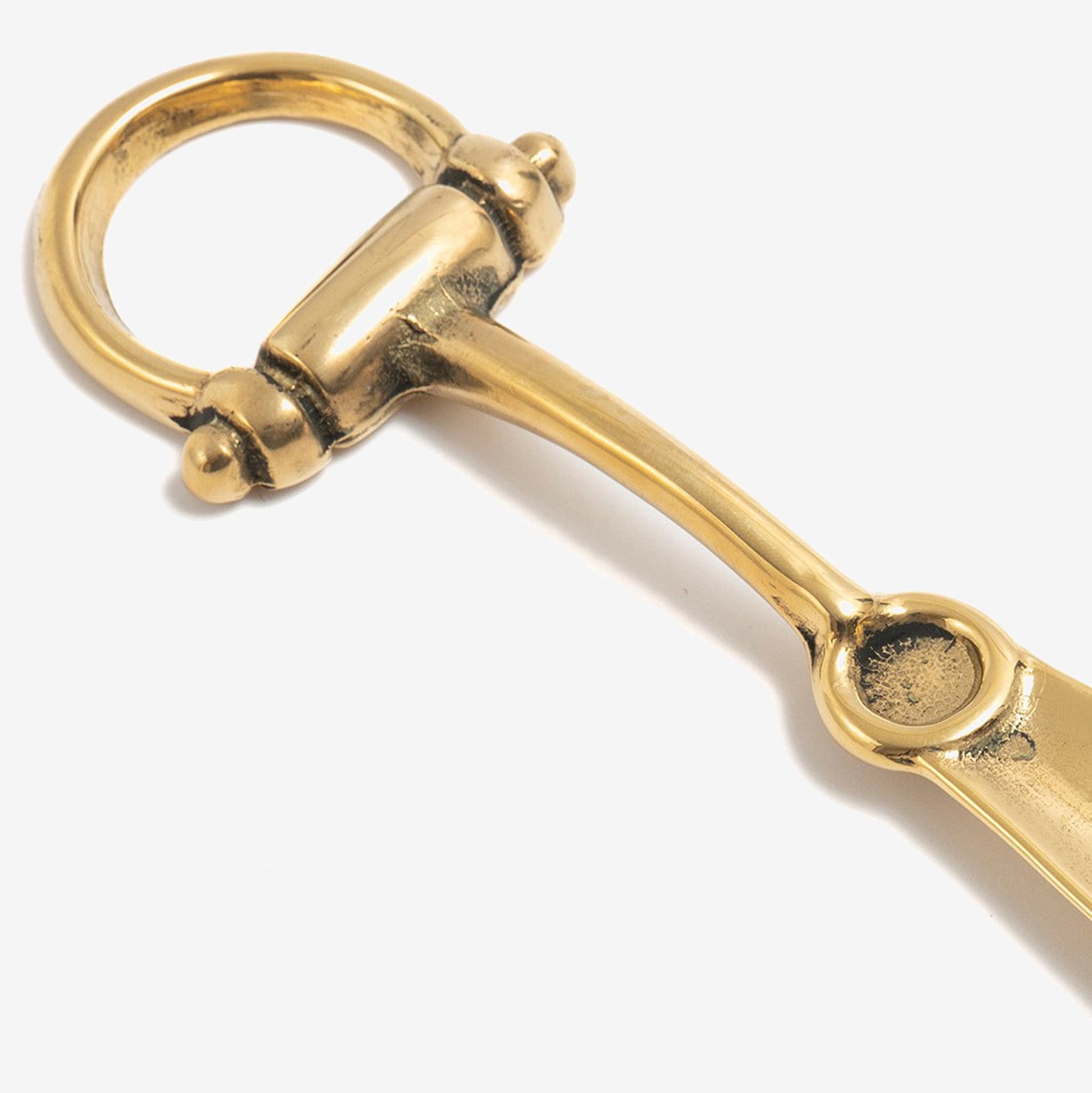 Brass shoehorn bracket
