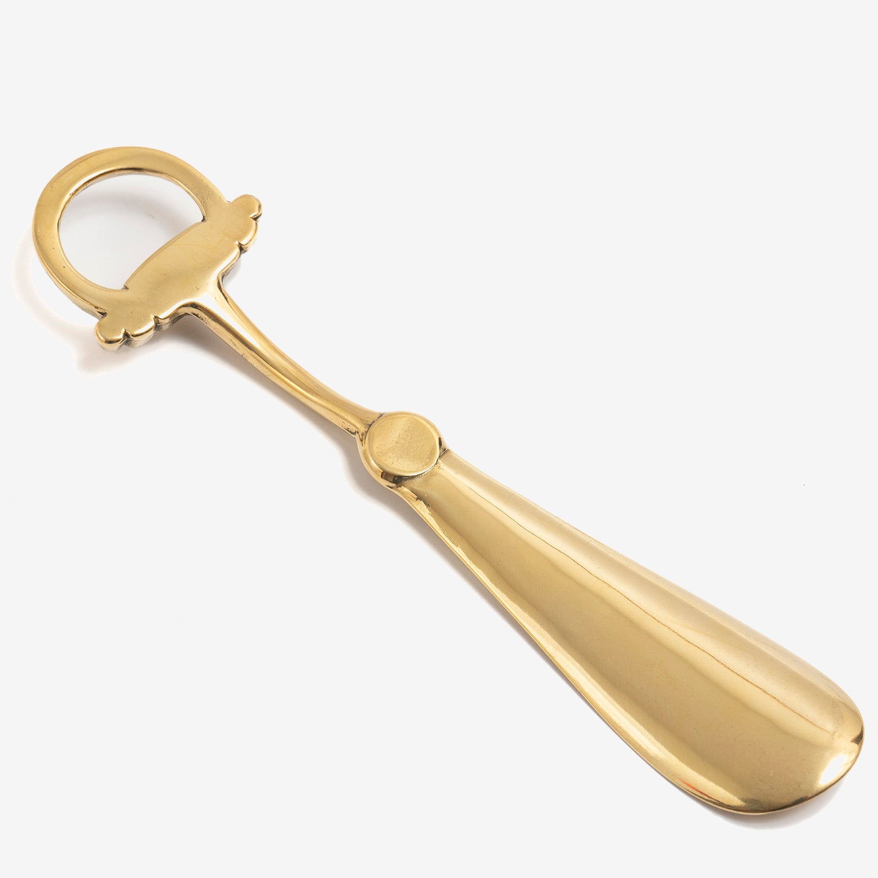 Brass shoehorn bracket