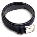 Sangiorgio adjustable belt in blue suede