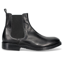Bottine beatles homme Vicolo 8 noire en cuir
