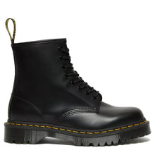 Laced ankle boot platform Dr. Martens 1460 Bex in smooth black leather