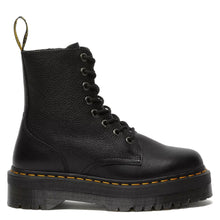 Bota plataforma Dr. Martens Jadon III Pisa en piel negra