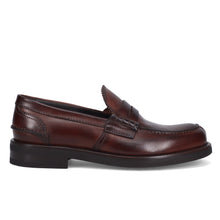Mocassin College Jerold Wilton en cuir souple marron