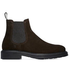 Bottine homme Fabi Beatles en daim déperlant marron foncé