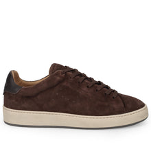 Zapatillas para hombre Hogan H672 en ante marrón con H perforada