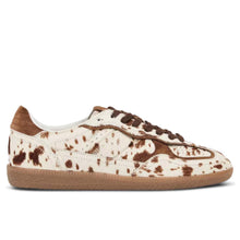 Baskets femme Alohas Tb.490 Rife Soft en cuir de cheval tacheté couleur chameau