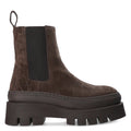 COPENHAGEN: Bottine Chelsea Copenhagen Studios CPH686 en daim chocolat effet croco