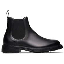 Bottine Beatles homme Fabi en cuir de veau noir
