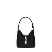 Petit sac hobo Furla Iride en cuir noir