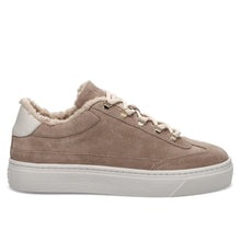 Enjoy teddy lace-up taupe