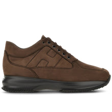 Interactive nubuck marron