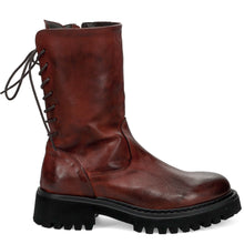 Bota biker sangría
