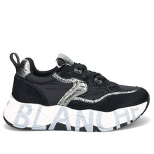 Club105. cuir de veau/nylon noir