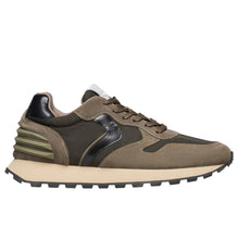 Paris power man. suede/nylon military
