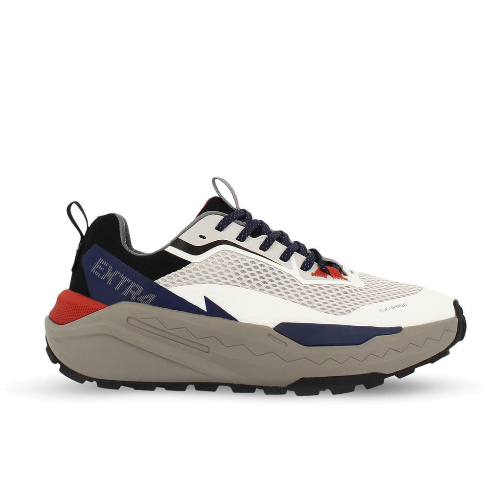 EXTR4: Kaizen Sneaker für Herren aus technischem Gewebe in Weiß und Blau mit GORE-TEX® Membran