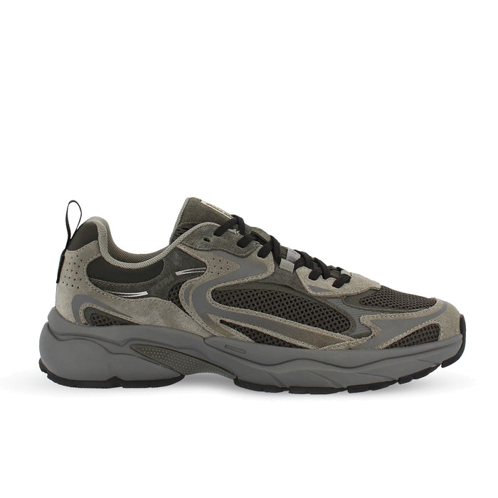 EXTR4: Herren-Sneaker Kin Gtx aus technischem Gewebe und grauem Veloursleder mit GORE-TEX® Membran