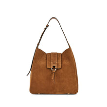 Hobo Trend Wildleder Cognac