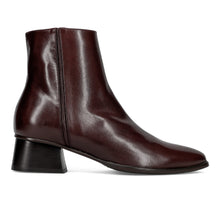 Stiefelette Nappaleder Bordeaux